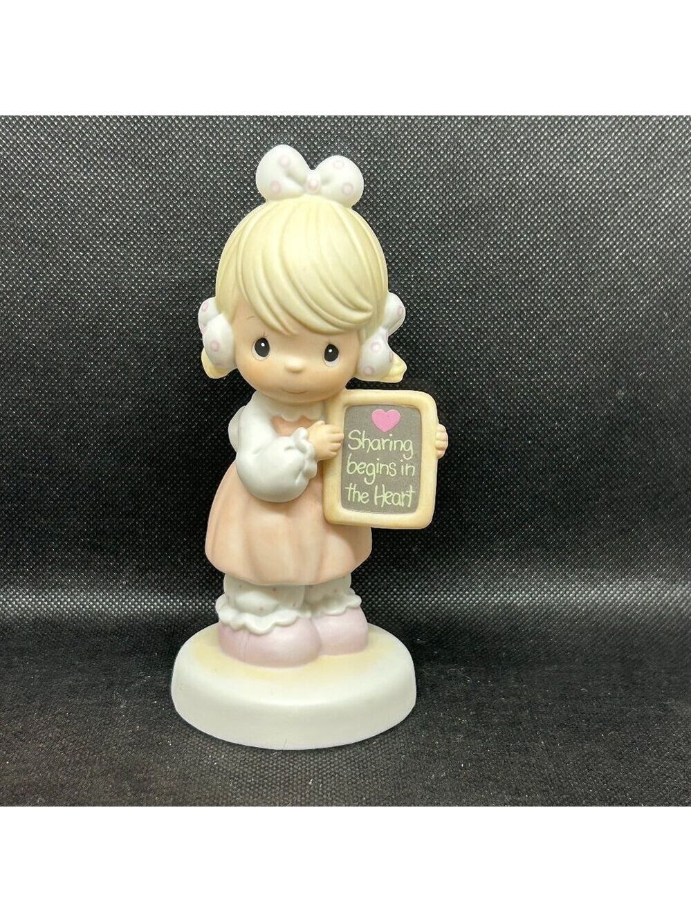 Precious Moments “Sharing Begins In The Heart" figurine
